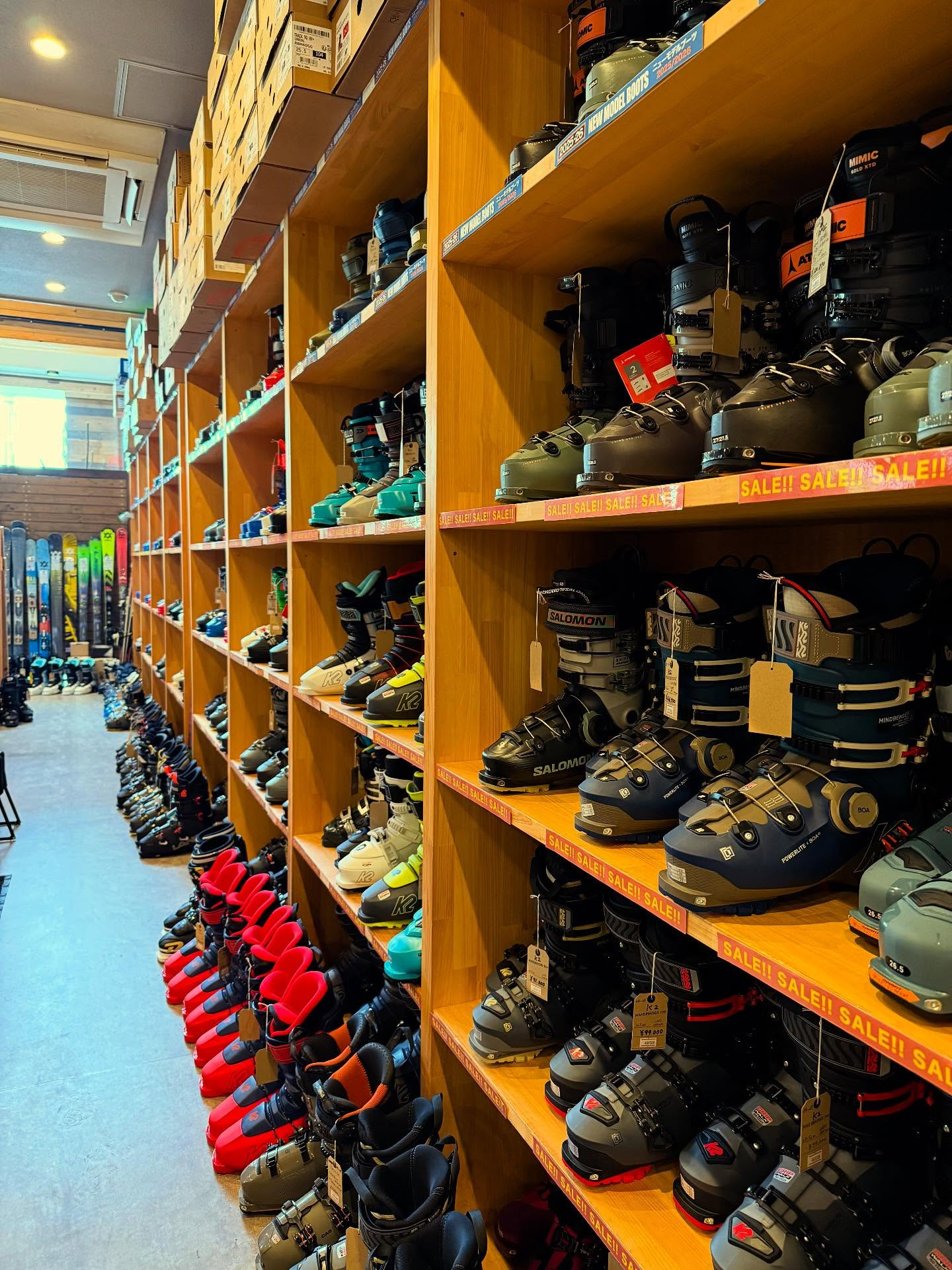 【ブーツ各種取揃えてます🎿】